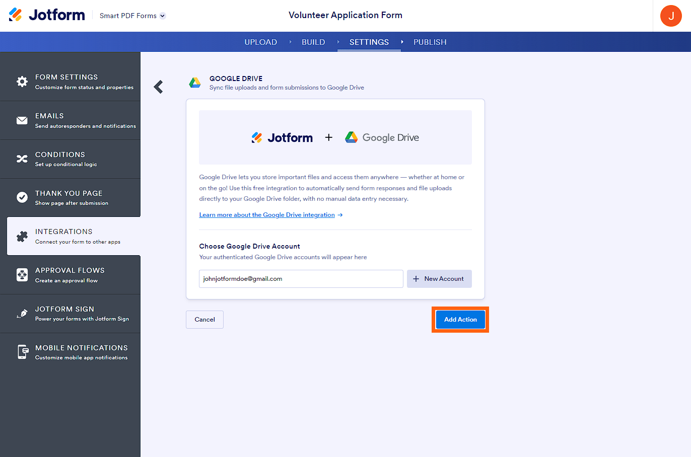 So speichern Sie das Original-PDF von Smart PDF Forms in Cloud-Diensten Image-3