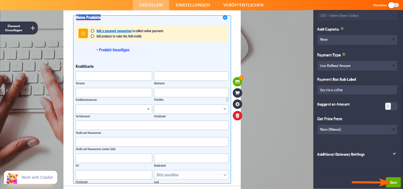 So integrieren Sie Ihr Formular mit CardConnect Image-5