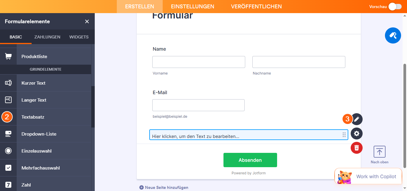 Hinzufügen des Facebook-Folgen-Widgets zu Ihrem Formular Image-5