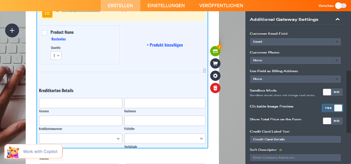 Wie man BlueSnap mit Jotform Integriert Image-3