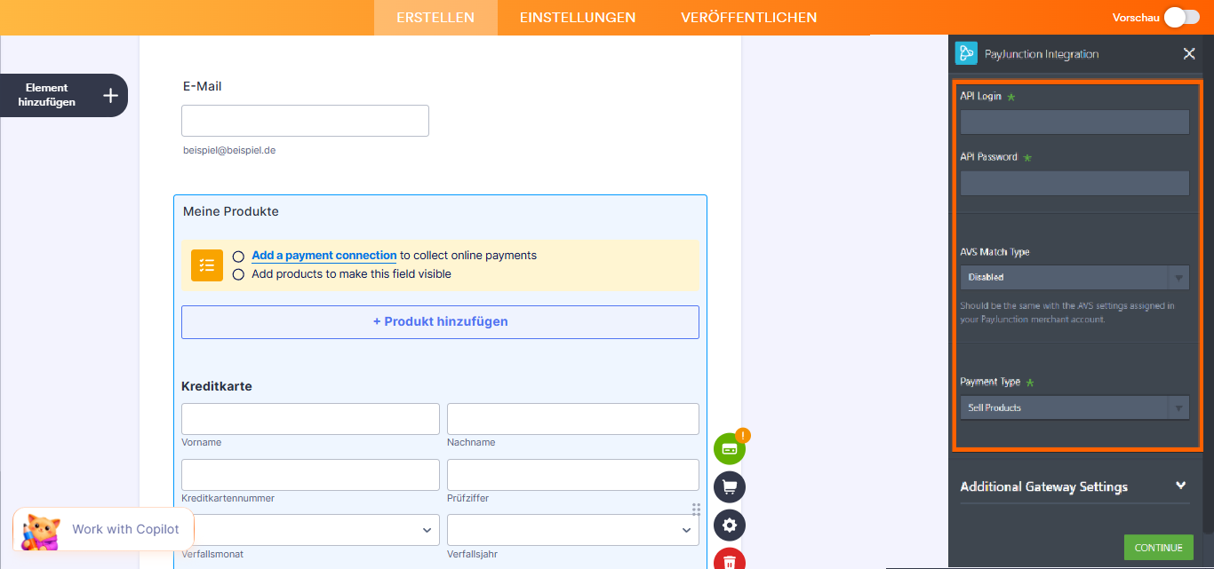So integrieren Sie PayJunction mit Jotform Image-2