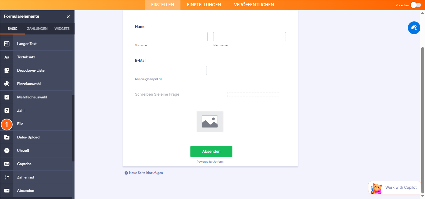 Hinzufügen eines Sicherheitszertifikats zu Ihren Formularen Image-1