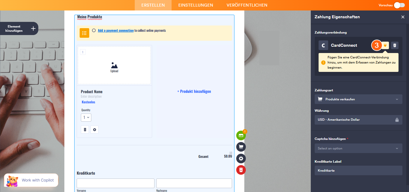 So integrieren Sie Ihr Formular mit CardConnect Image-10