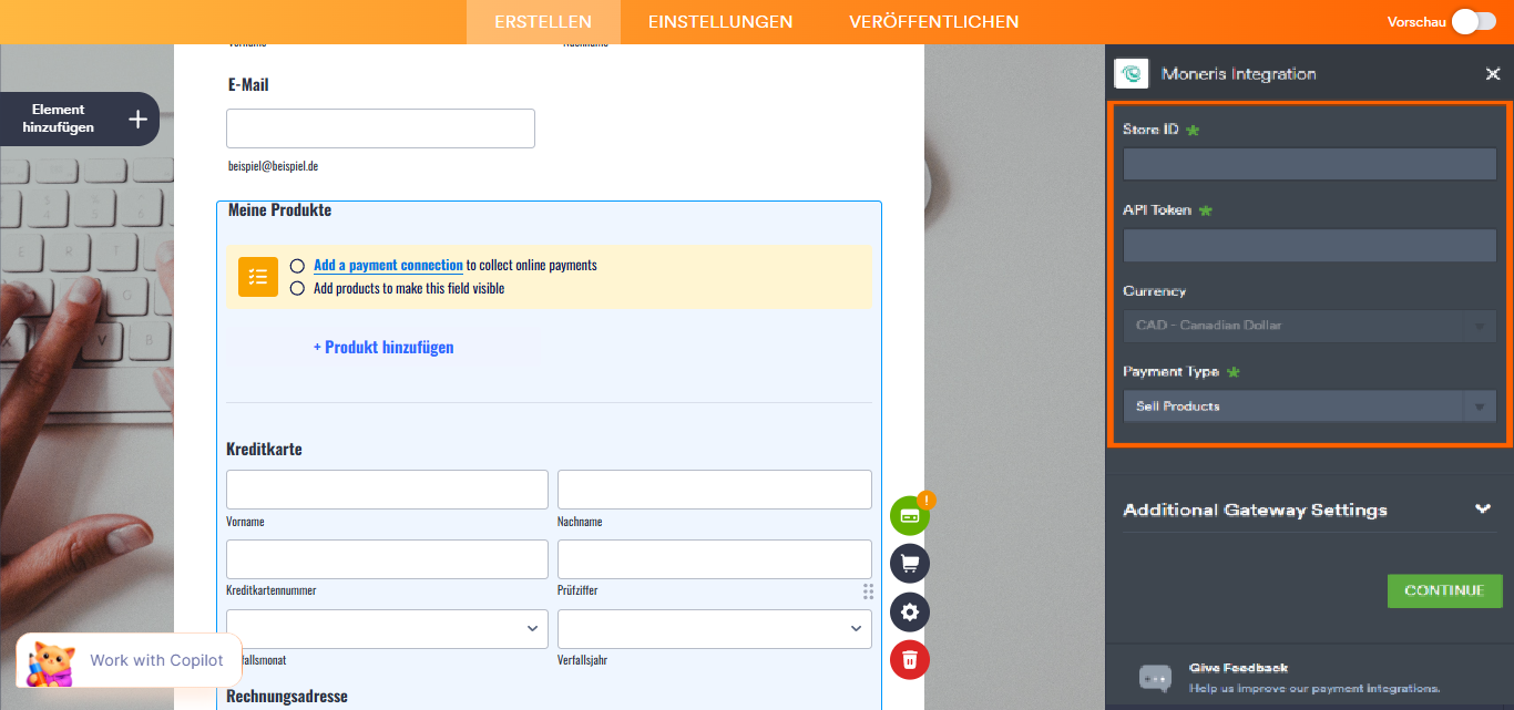 Wie integriert man Moneris mit Jotform? Image-2