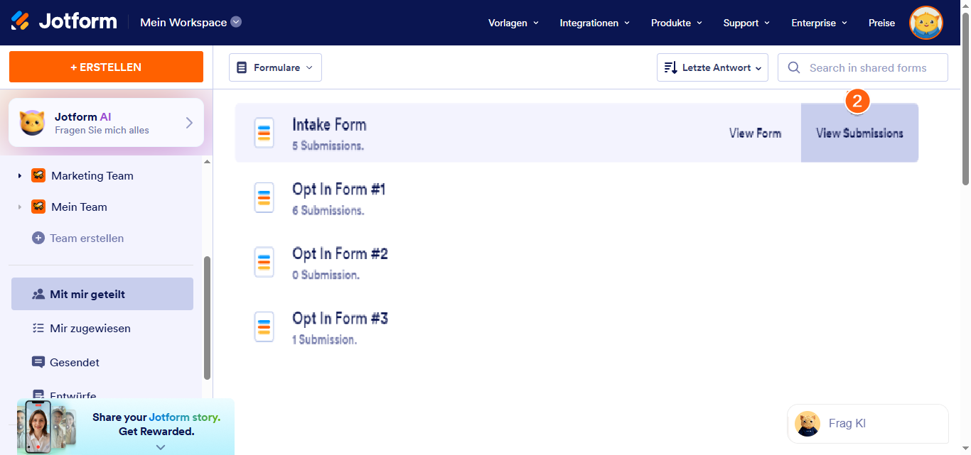 Was ist die Assignee Sentbox? Image-1