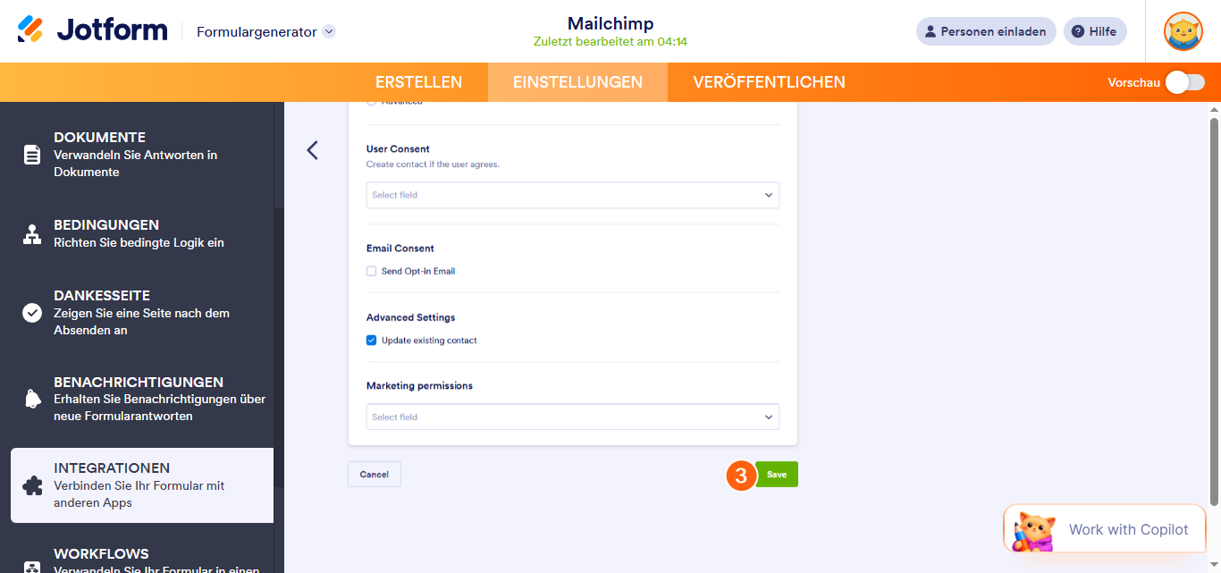 Hinzufügen von Mailchimp-Abonnenten zu Interessengruppen Image-2
