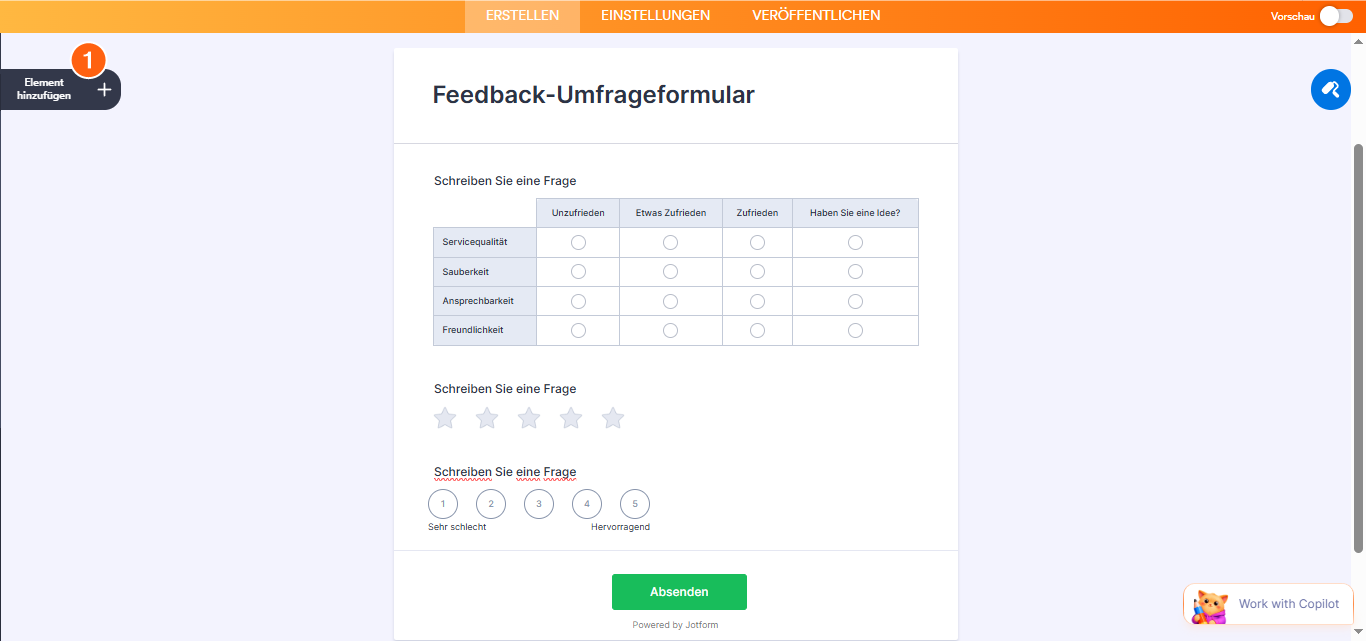 Wie man ein Umfrageformular erstellt und anpasst Image-8