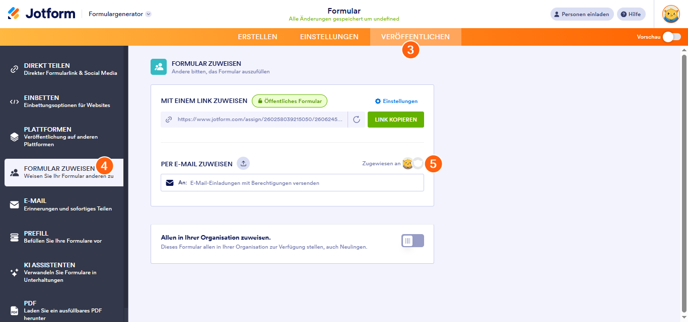 So zeigen Sie die Einsendungen der Beauftragten an Image-3