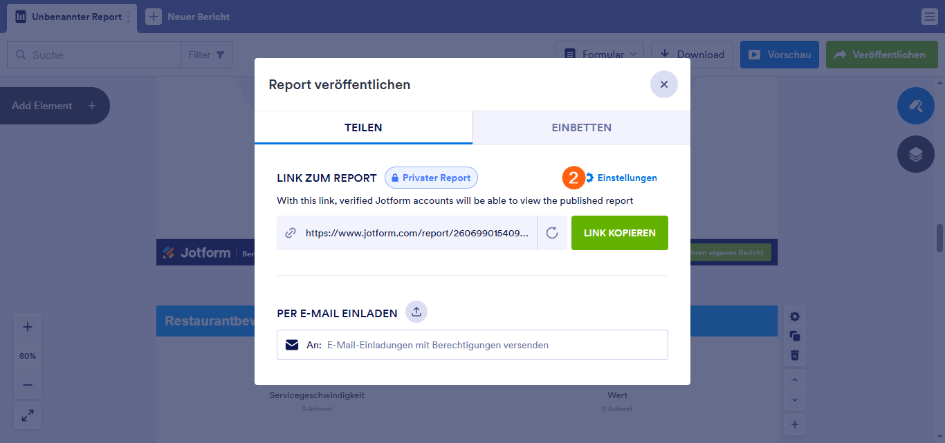 So laden Sie Ihren visuellen Bericht herunter oder drucken ihn aus Image-5