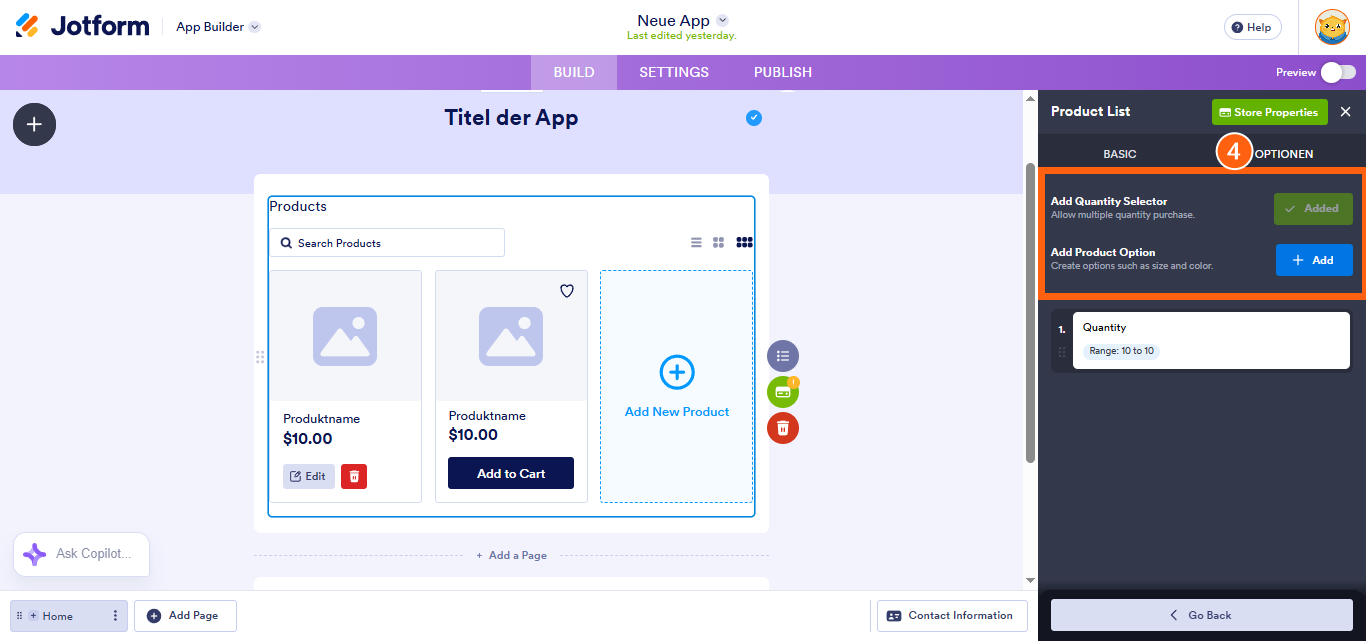 So erstellen Sie einen Jotform Store von Grund auf und veröffentlichen ihn Image-7
