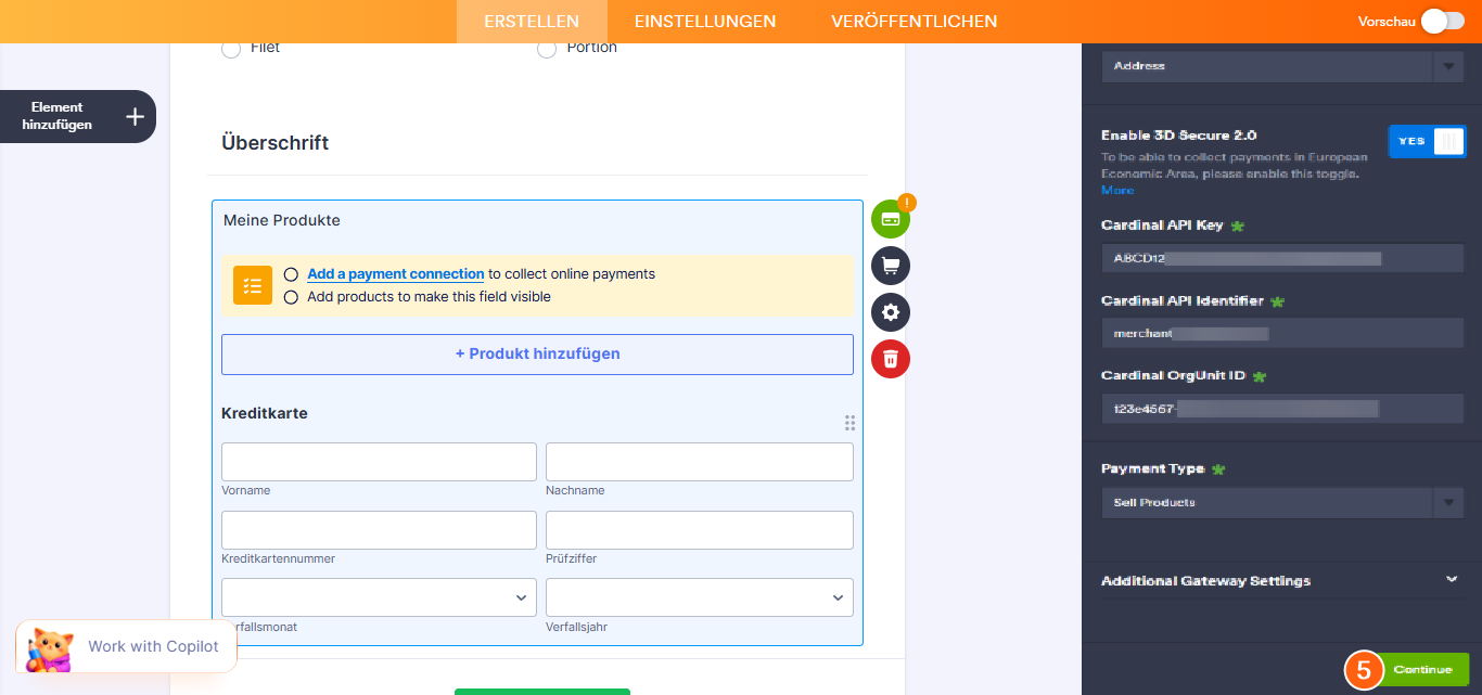 Wie man CyberSource mit Jotform integriert Image-6