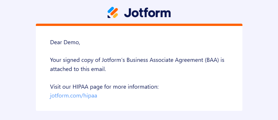 كيفية الحصول على اتفاقية شريك العمل (BAA) لحساب HIPAA الخاص بك Image-4