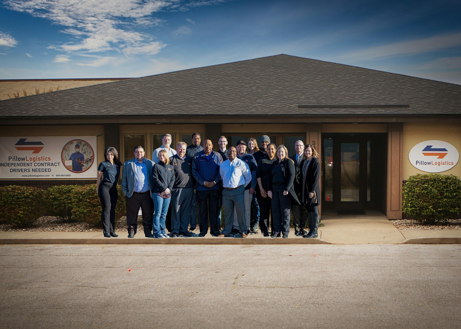 Photo of Pillow Logistics Group team