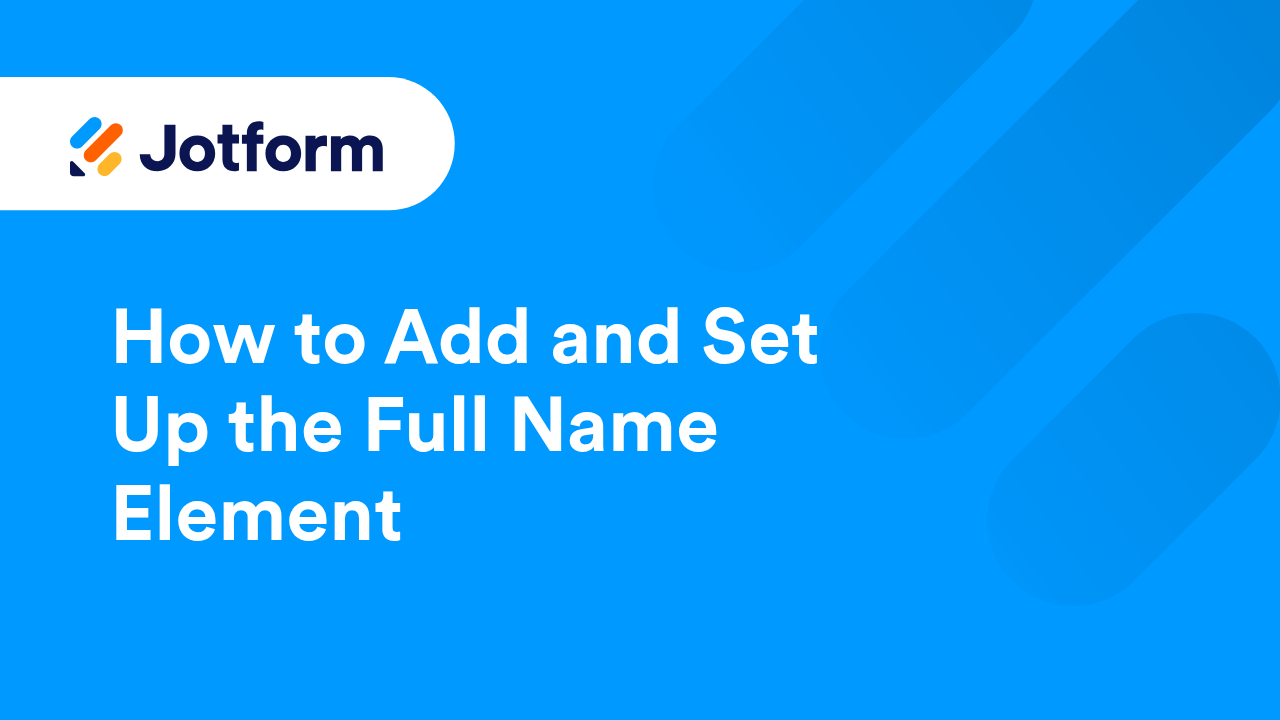 Create Forms