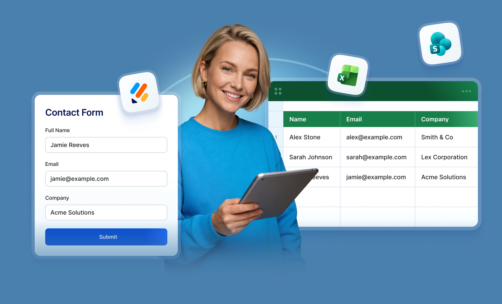 Announcing Microsoft Excel & Sharepoint integrations