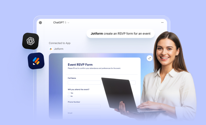 Announcing Jotform ChatGPT App: Create, edit, and explore your forms
