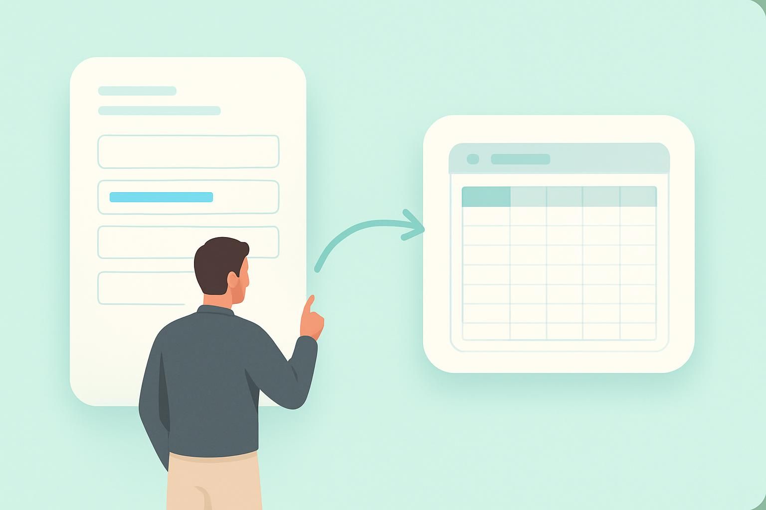 How to connect Google Forms to Google Sheets (step by step)