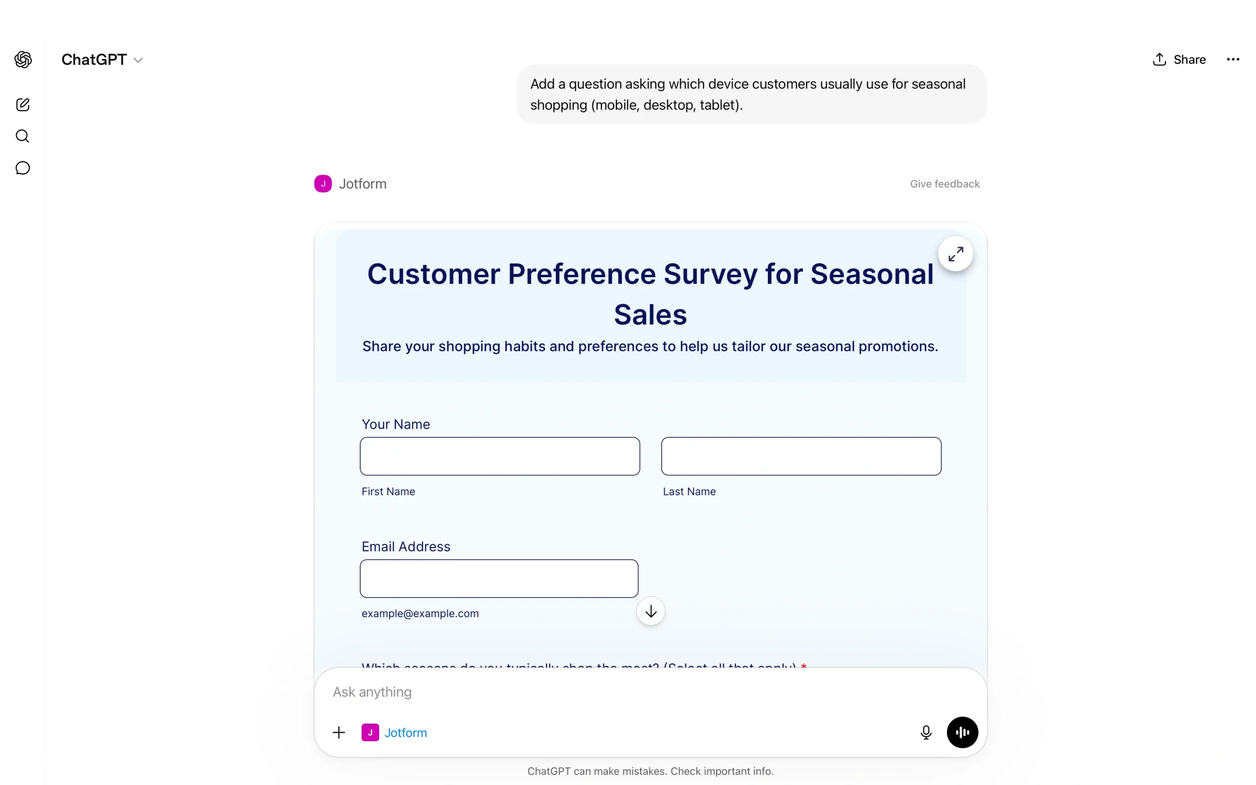 How to use ChatGPT in e-commerce: Benefits, steps, and more Image-9
