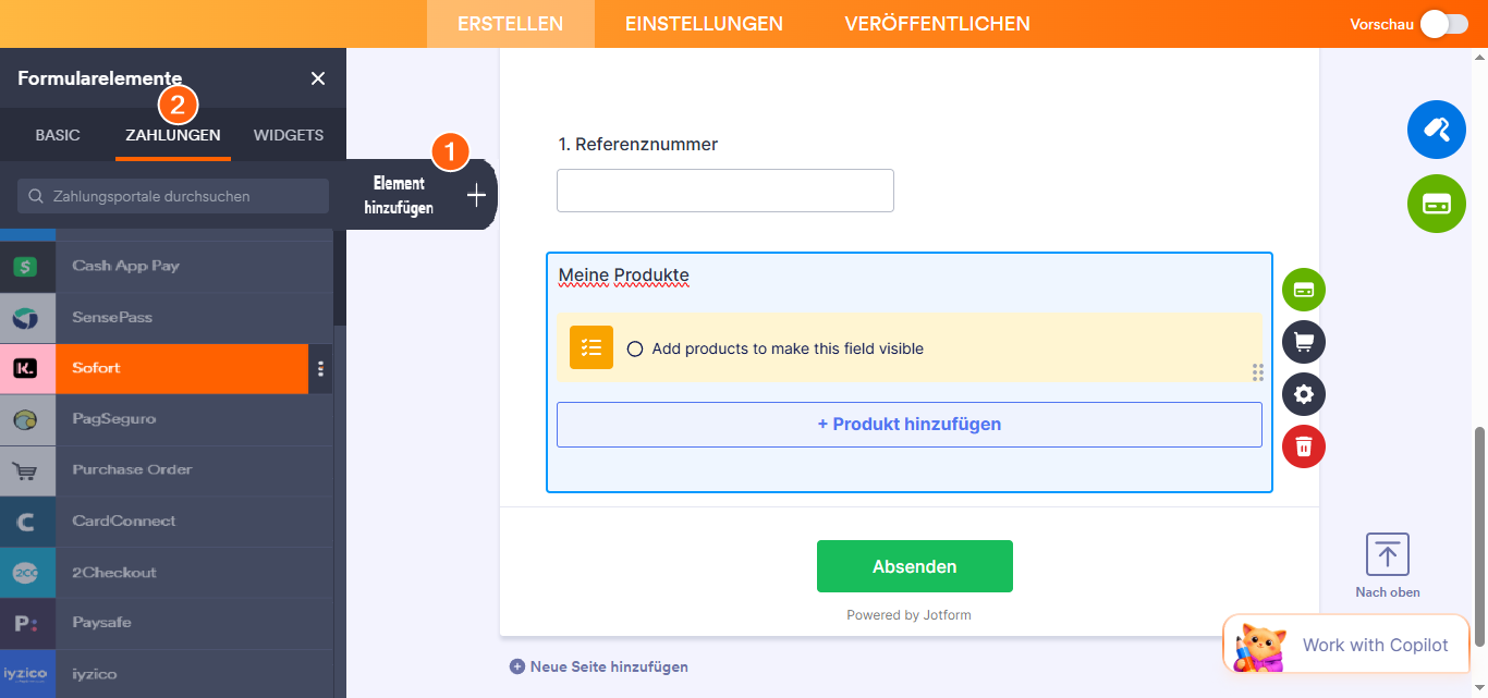 Wie man Klarna mit Jotform integriert Image-2