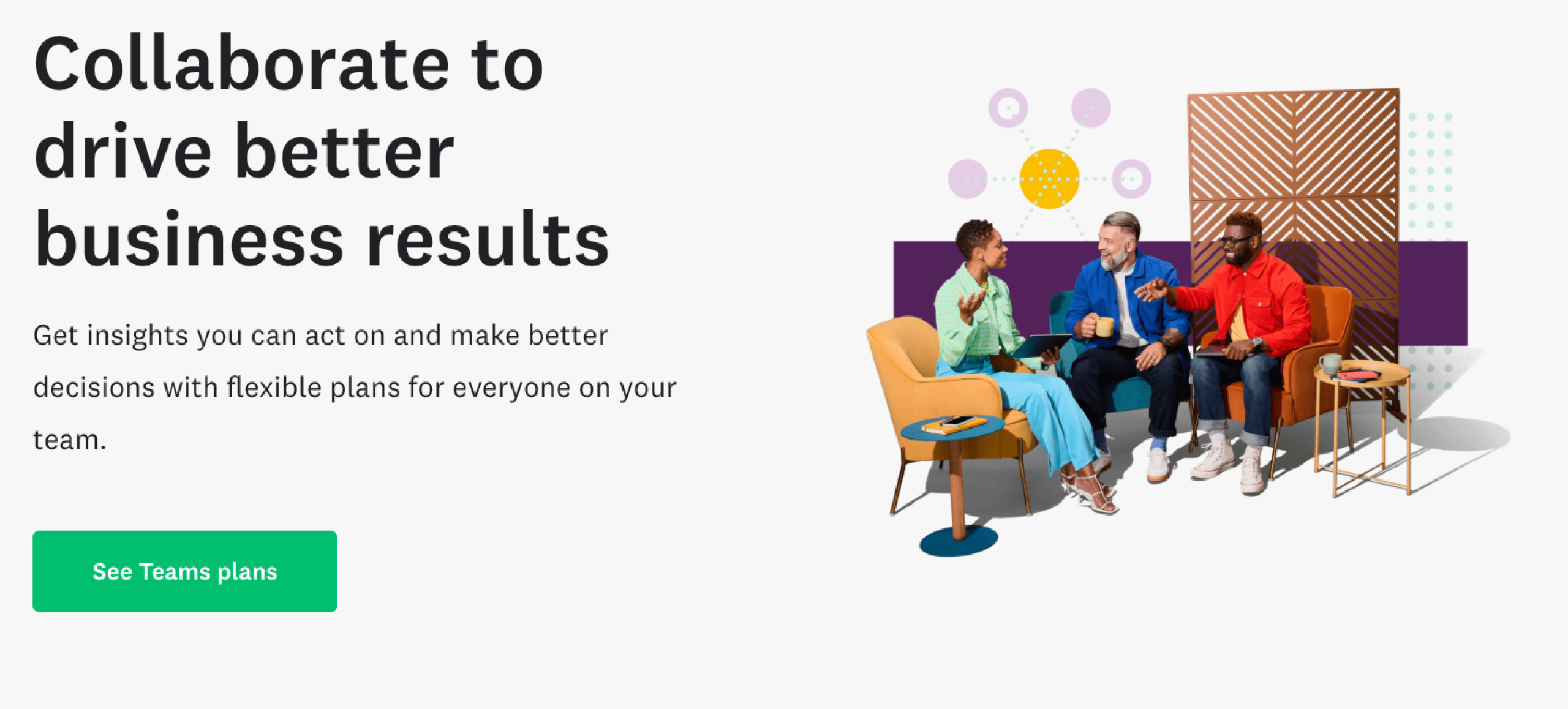 SurveyMonkey Team Collaboration Landing Page