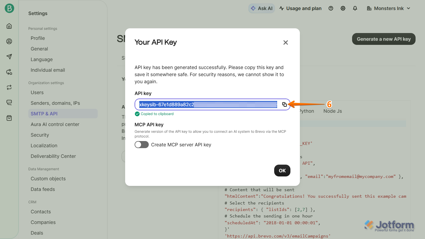 How to Integrate Your Form with Brevo Image-36