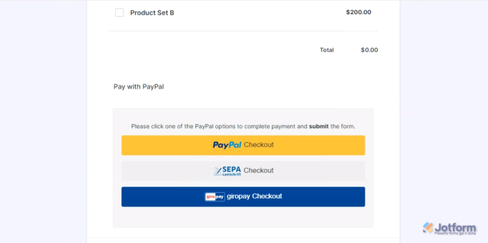 كيفية ربط نموذجك مع PayPal Image-22