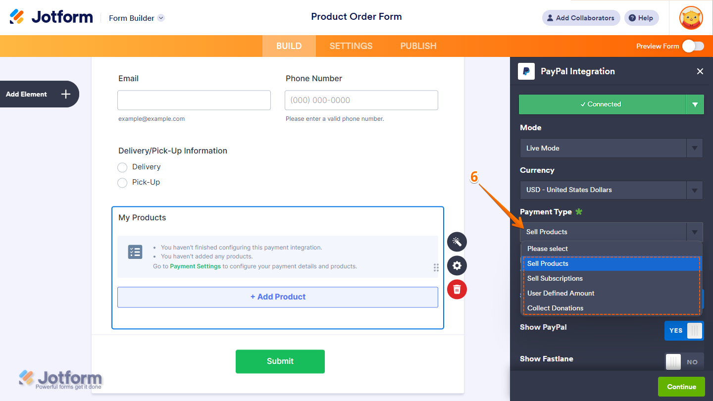 كيفية ربط نموذجك مع PayPal Image-5