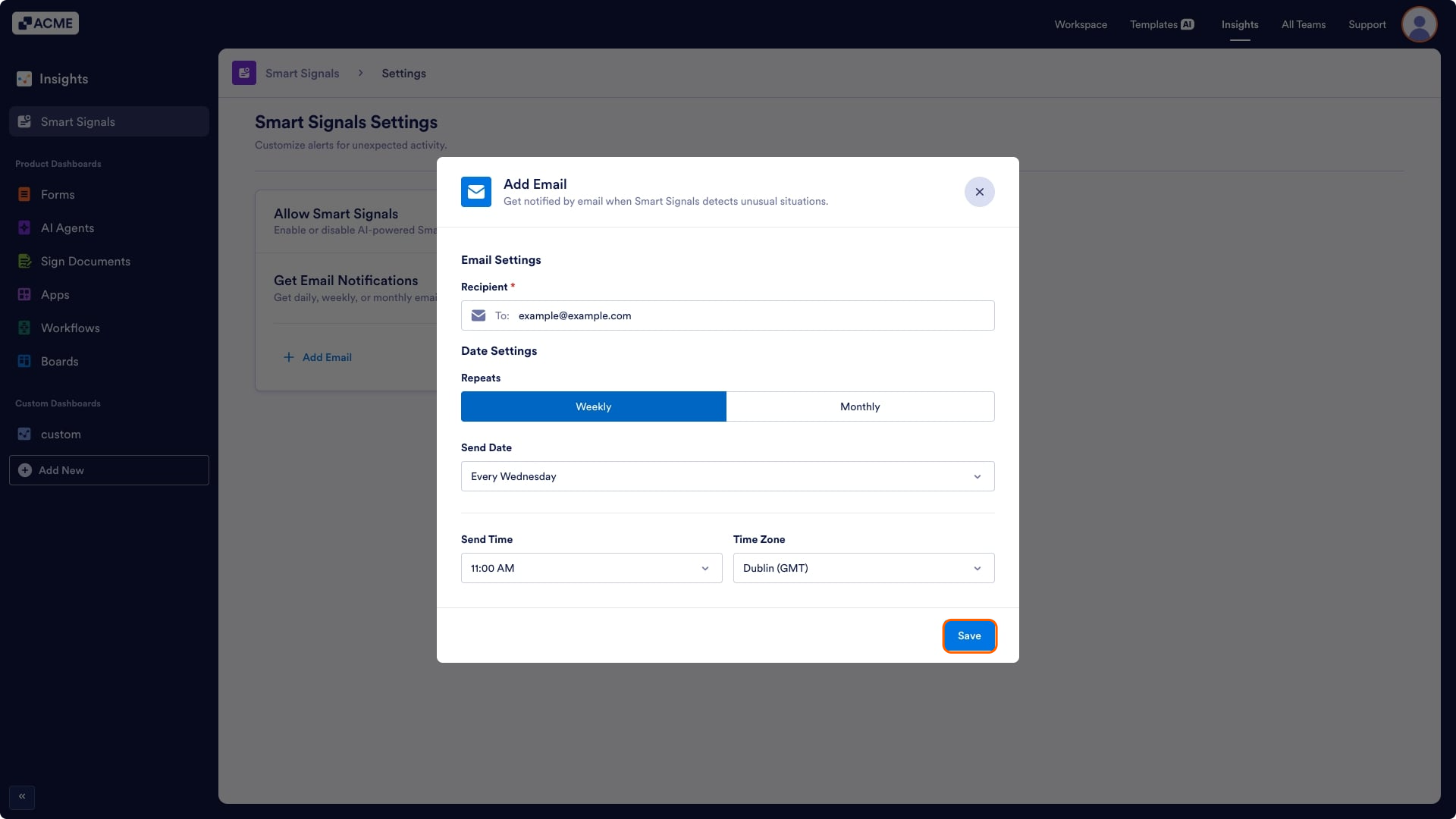 How to Set Up and Schedule Email Reports for Your Smart Signals Image-14
