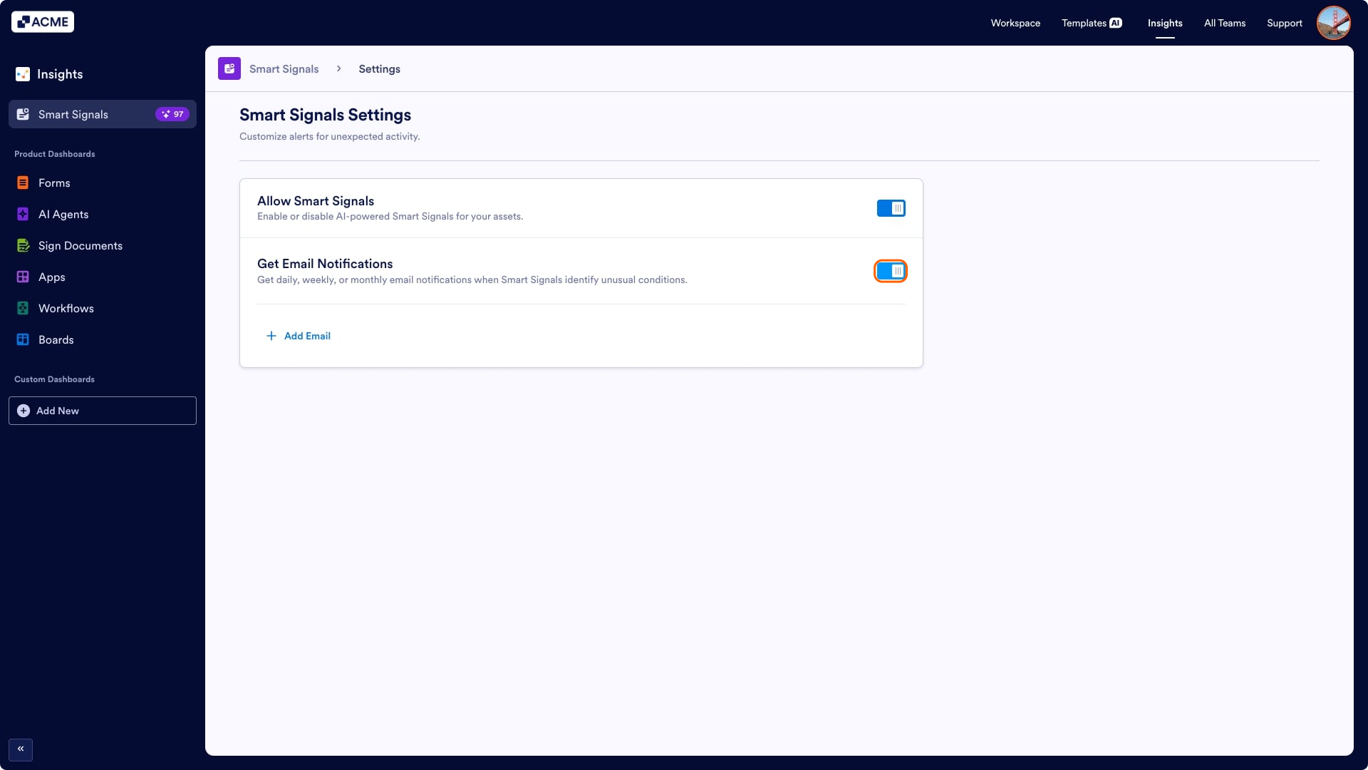 How to Set Up and Schedule Email Reports for Your Smart Signals Image-6