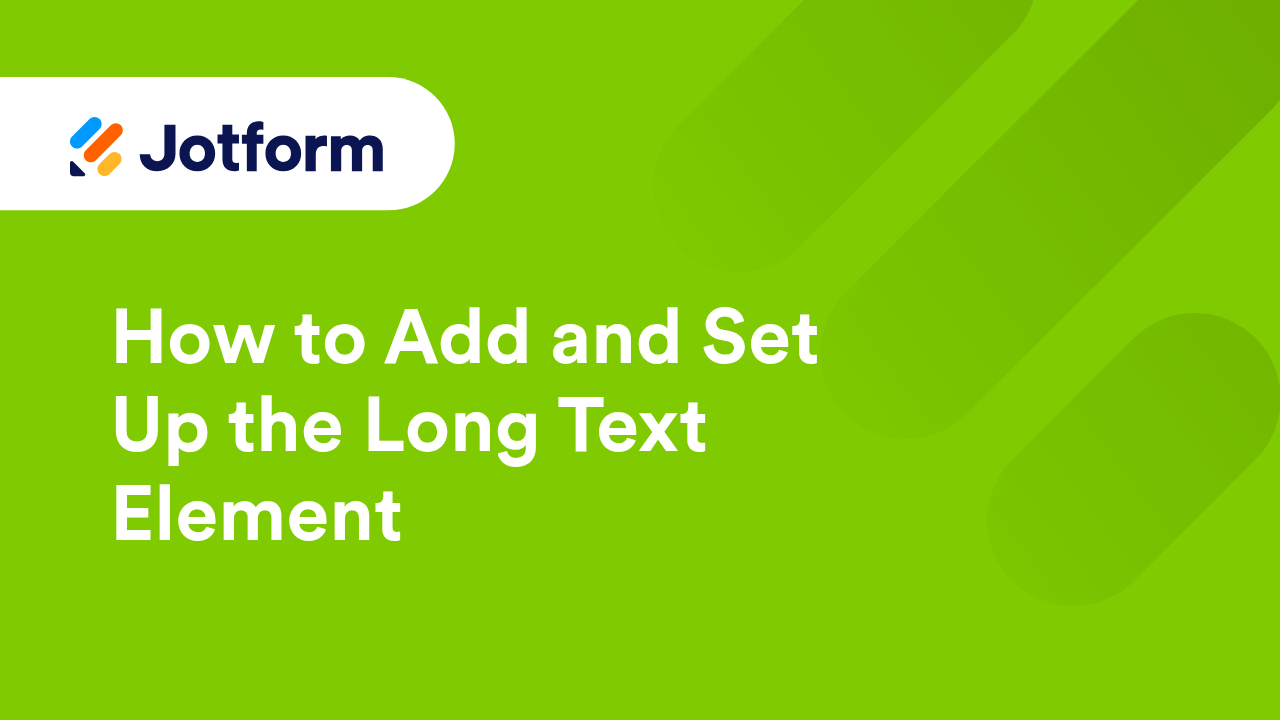 Create Forms