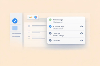 How to check revision history in Microsoft Forms
