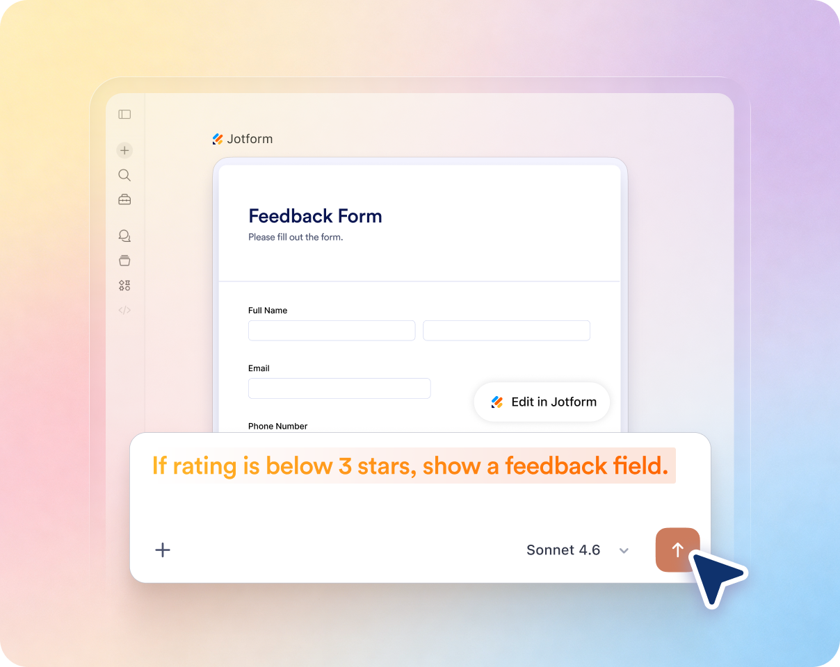 Création de formulaires et flux de travail avancés dans l'application Jotform pour Claude