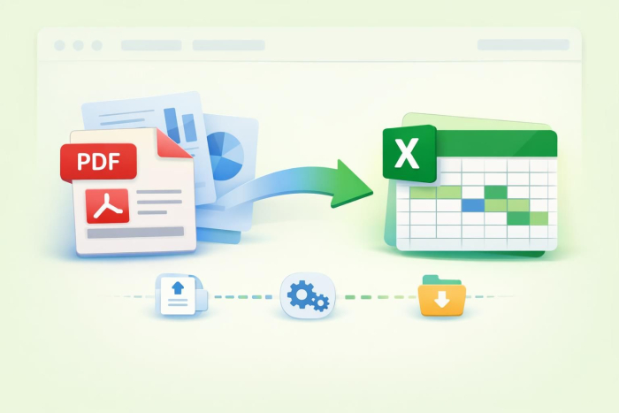 The easiest way to convert a PDF to Excel in 2026